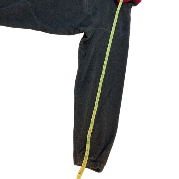 Susquehanna Trail Outfitters Red Black Fleece 1/4 Zip Pullover Mens Size Large - Picture 6 of 9